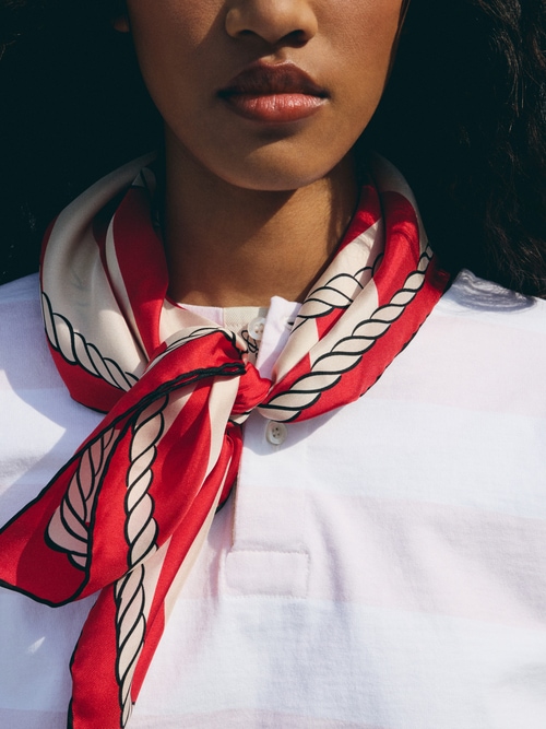 The Bateau Corde scarf