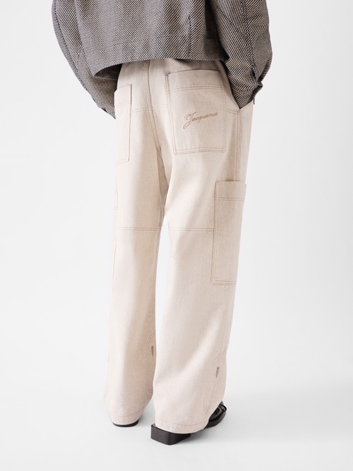 The Carré de-Nîmes denim cargo pants