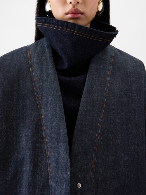 The de-Nîmes denim cardigan