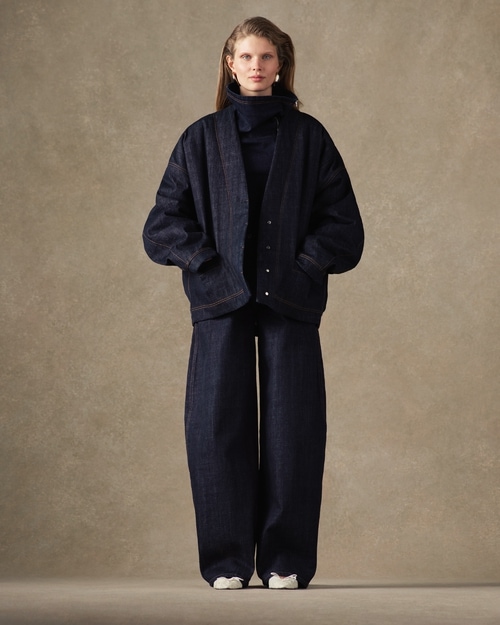 The de-Nîmes denim cardigan