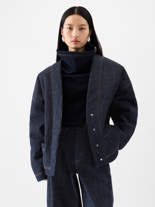 The de-Nîmes denim cardigan