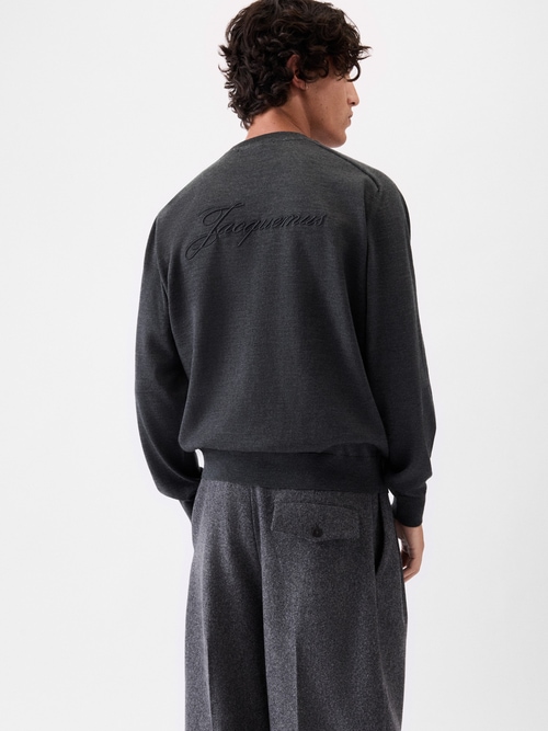 The embroidered sweater