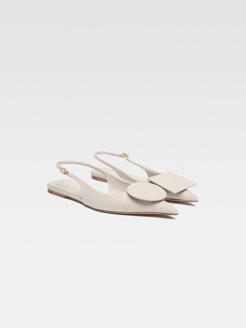 The flat Duelo slingbacks