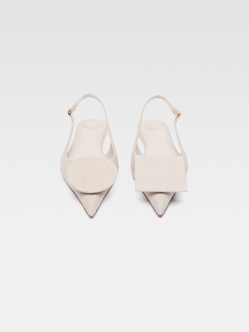 The flat Duelo slingbacks