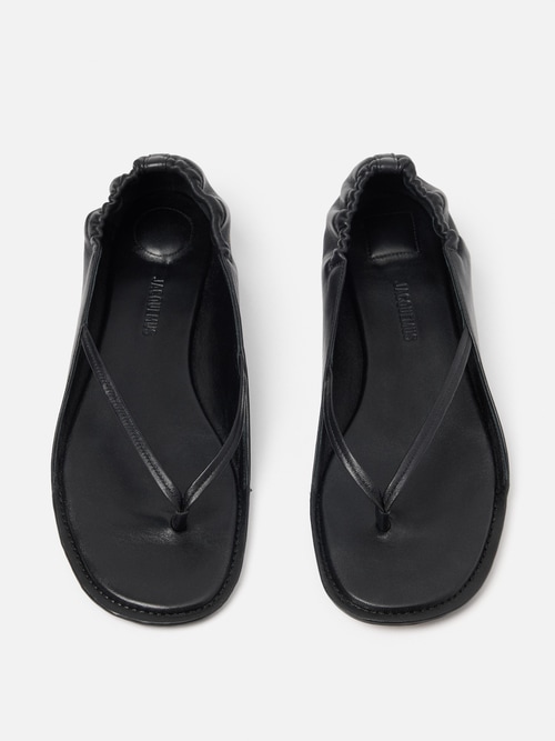 The flat sandals