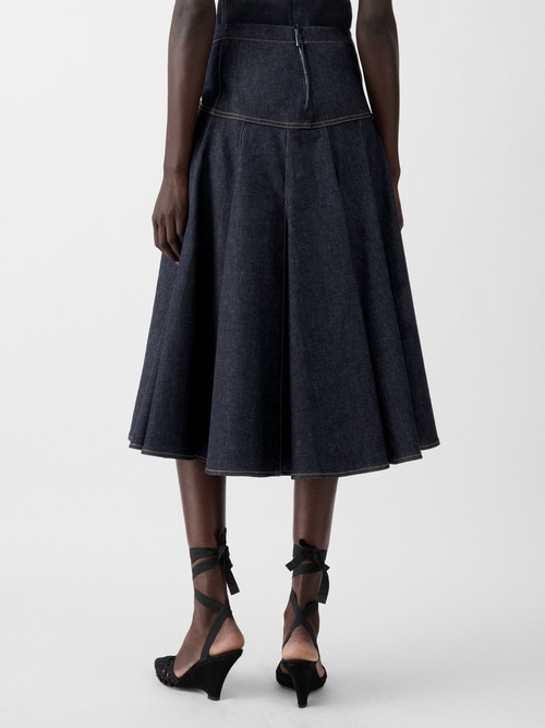 The Lavoir de-Nîmes denim skirt