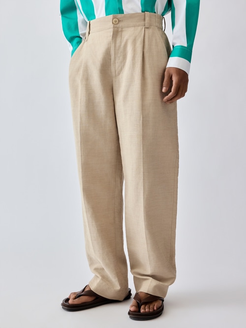 The linen Croisière pants
