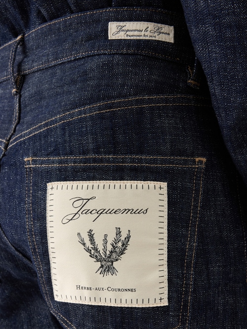 The straight de-Nîmes denim pants