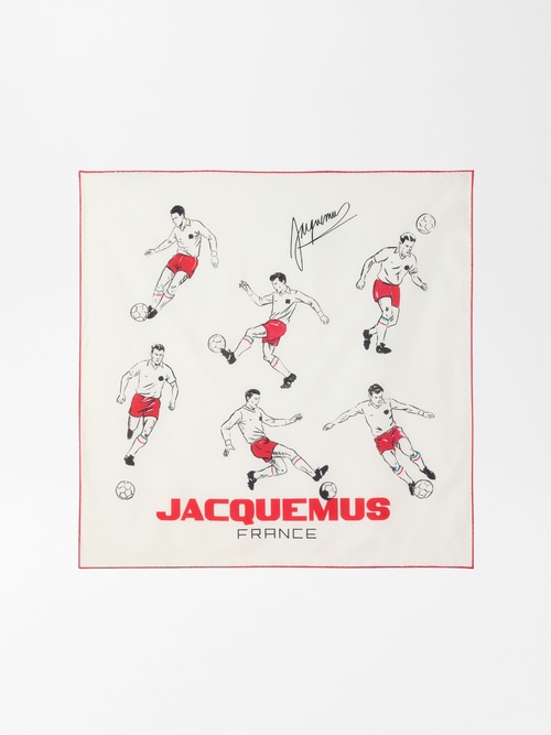 The Supporter silk scarf